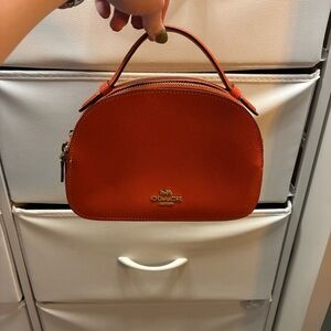 Coach Brown Leather Interior